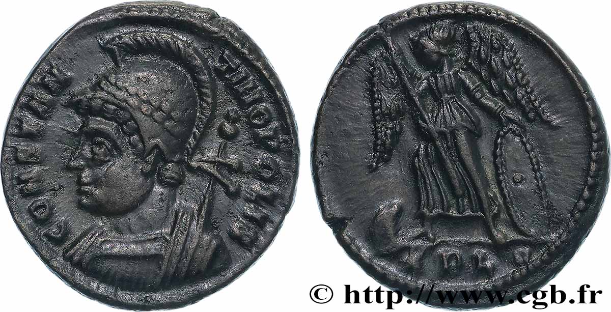 CONSTANTINOPOLIS Centenionalis ou nummus AU