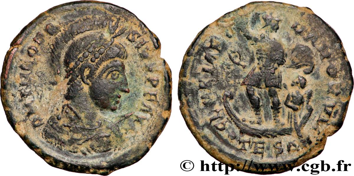 THEODOSIUS I Maiorina pecunia SS