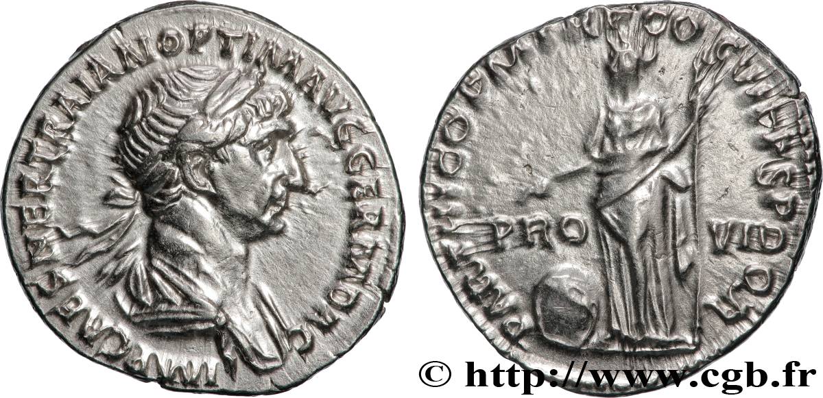 TRAJANUS Denier AU/AU