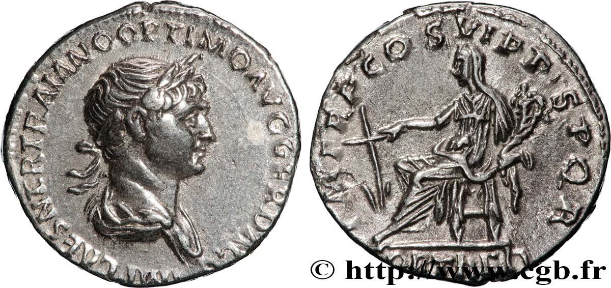 TRAJANUS Denier AU