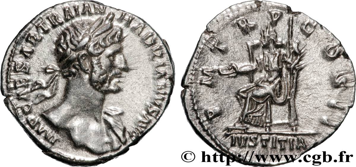 HADRIAN Denier AU/AU