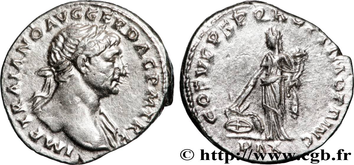 TRAJANUS Denier AU