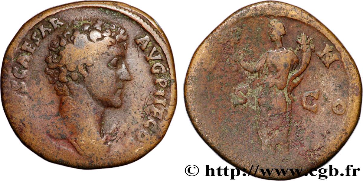 MARCUS AURELIUS Sesterce fSS