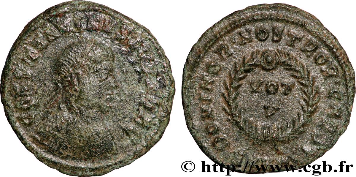 CONSTANTINUS II Centenionalis ou nummus SS/fVZ