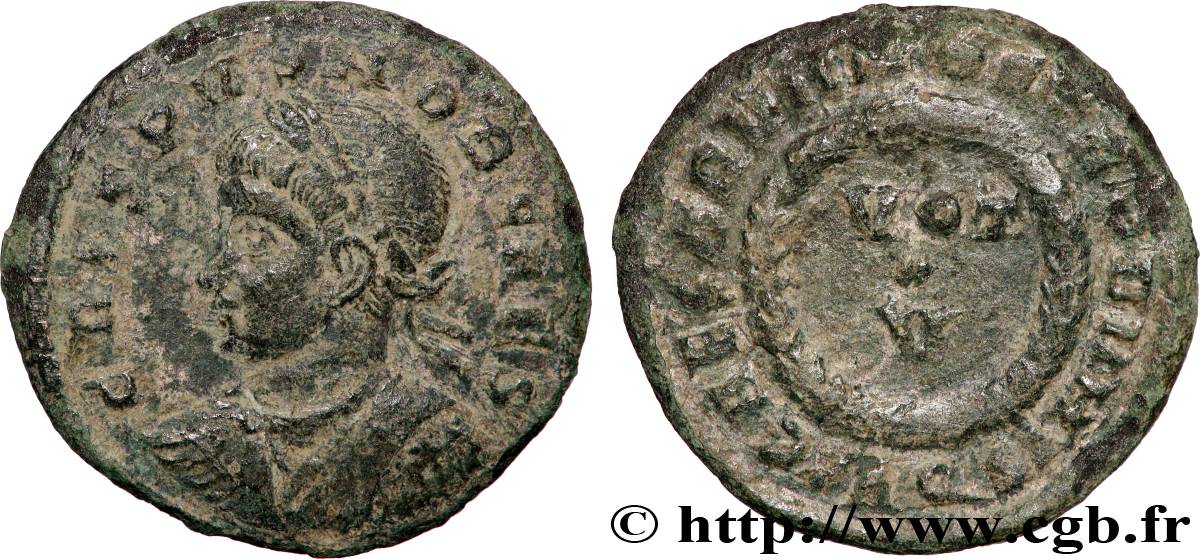 CRISPUS Centenionalis ou nummus VF