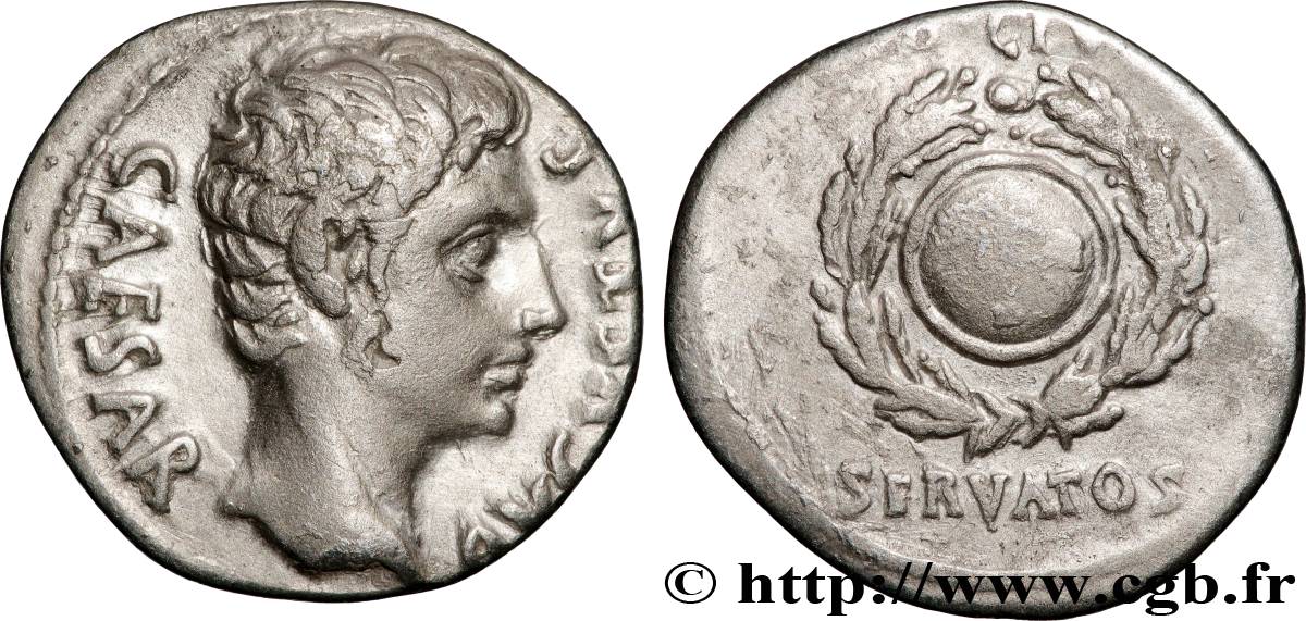 AUGUSTUS Denier AU/XF