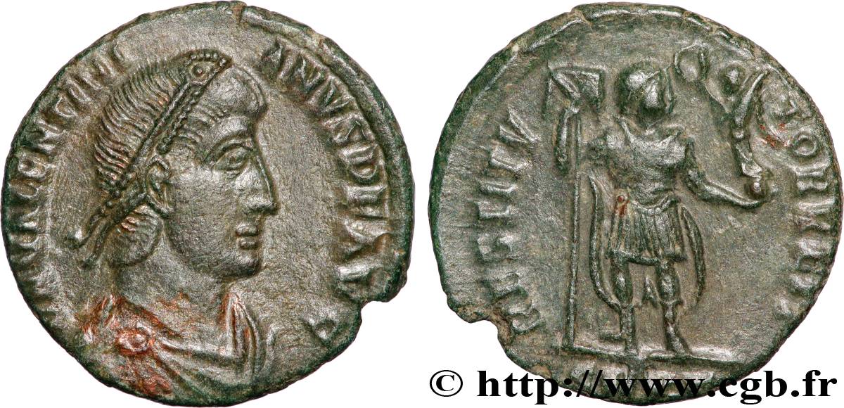 VALENTINIAN I Demi-maiorina, (PB, Æ 3) AU