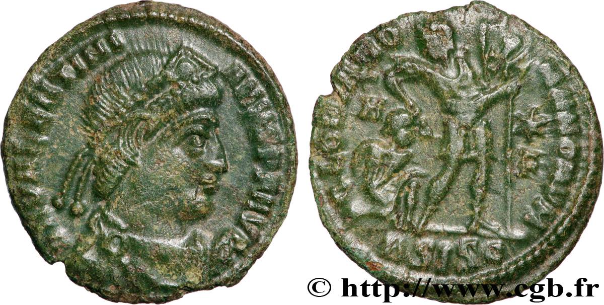 VALENTINIAN I Nummus AU/XF