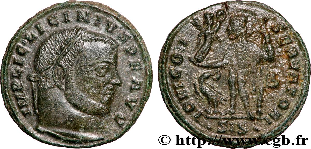 LICINIUS I Follis ou nummus AU