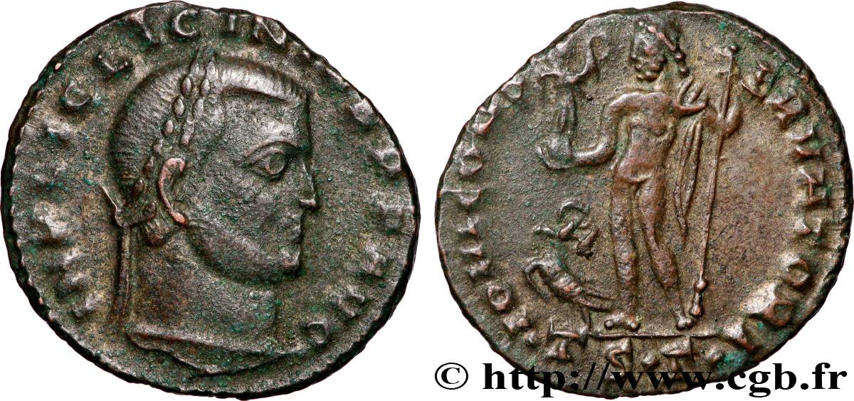 LICINIO I PADRE Follis ou nummus BB/q.SPL