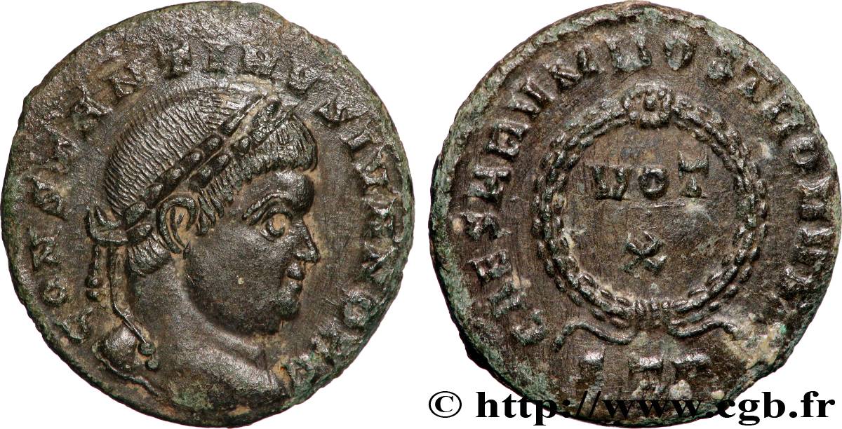 CONSTANTINUS II Centenionalis ou nummus fVZ