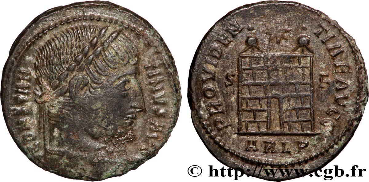 COSTANTINO I IL GRANDE Centenionalis ou nummus q.SPL