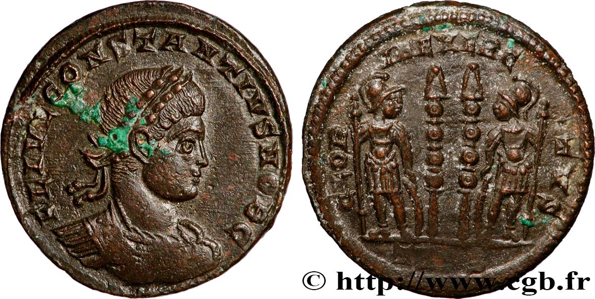 CONSTANTIUS II Centenionalis ou nummus fVZ