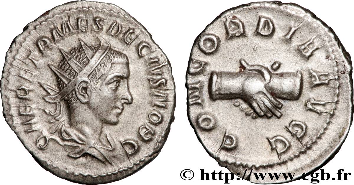 HÉRENNIUS ÉTRUSCUS Antoninien SUP