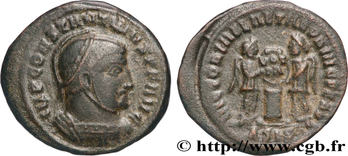 CONSTANTINUS I DER GROßE Centenionalis ou nummus SS