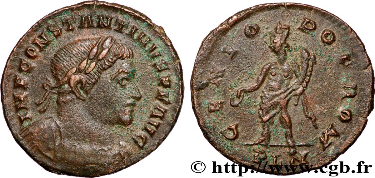 COSTANTINO I IL GRANDE Follis ou nummus q.SPL