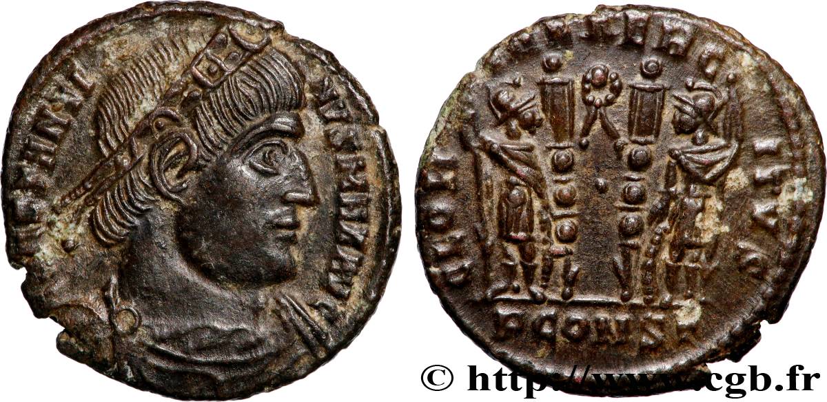 COSTANTINO I IL GRANDE Centenionalis ou nummus q.SPL
