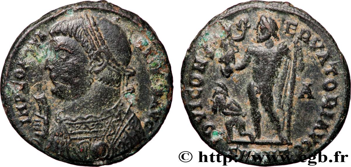 CONSTANTINUS I DER GROßE Centenionalis ou nummus fVZ