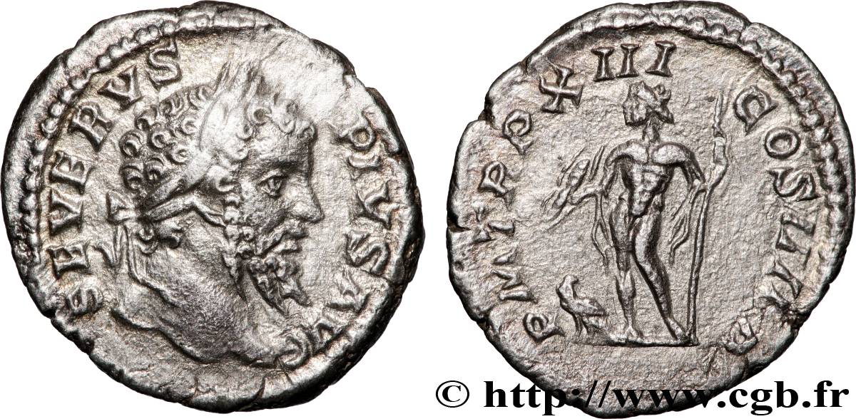 SEPTIMIUS SEVERUS Denier AU