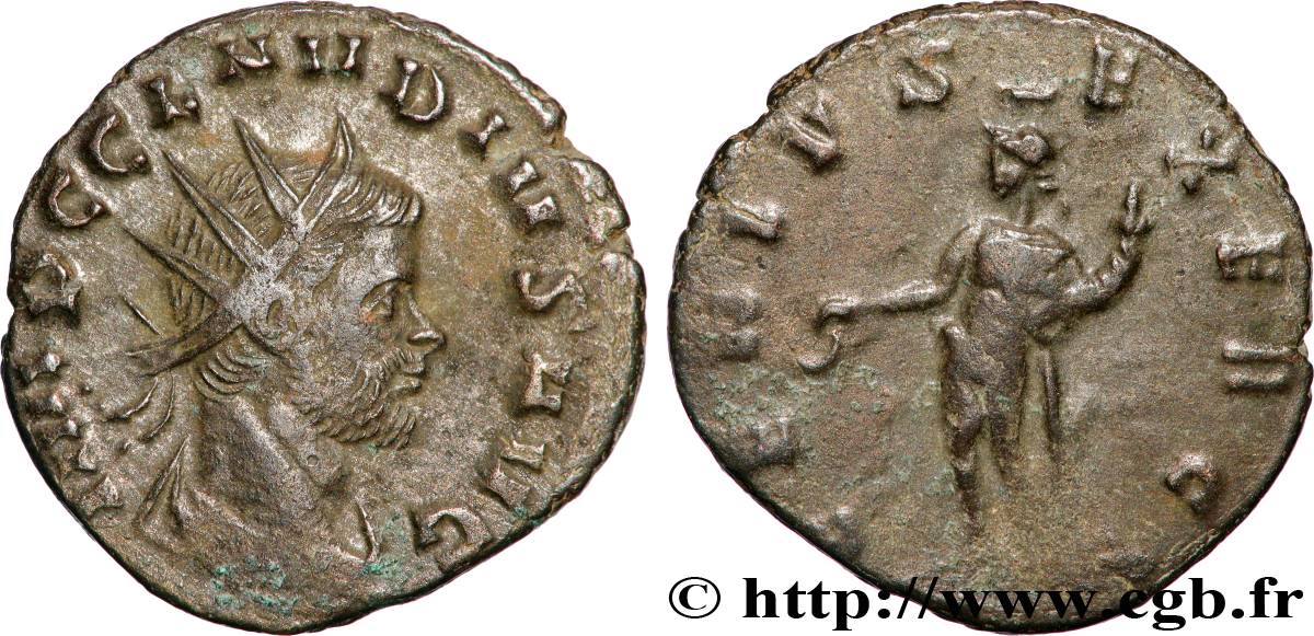 CLAUDIUS II GOTHICUS Antoninien AU/XF