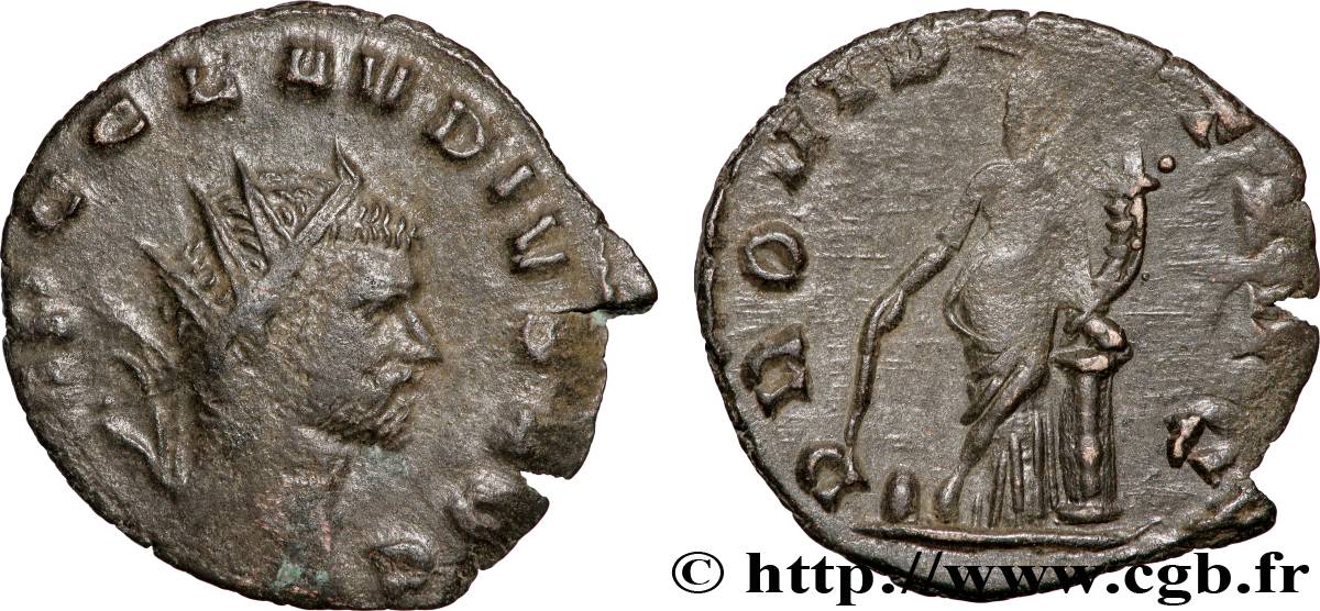 CLAUDIUS II GOTHICUS Antoninien AU