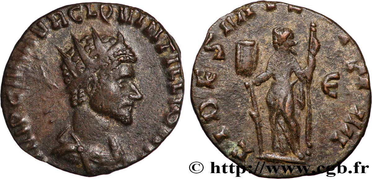 QUINTILLUS Antoninien AU