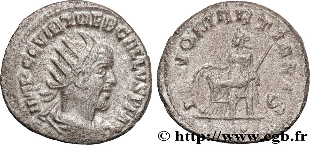 TREBONIANUS GALLUS Antoninien AU