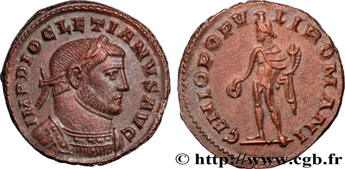 DIOCLECIANO Follis ou nummus EBC