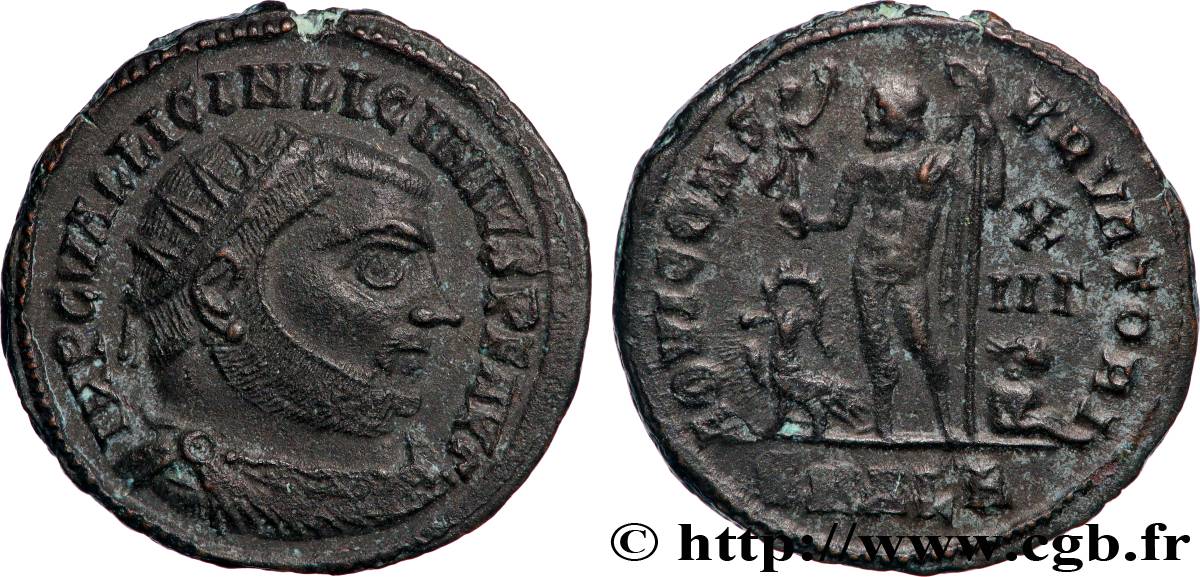 LICINIUS I Follis ou nummus AU