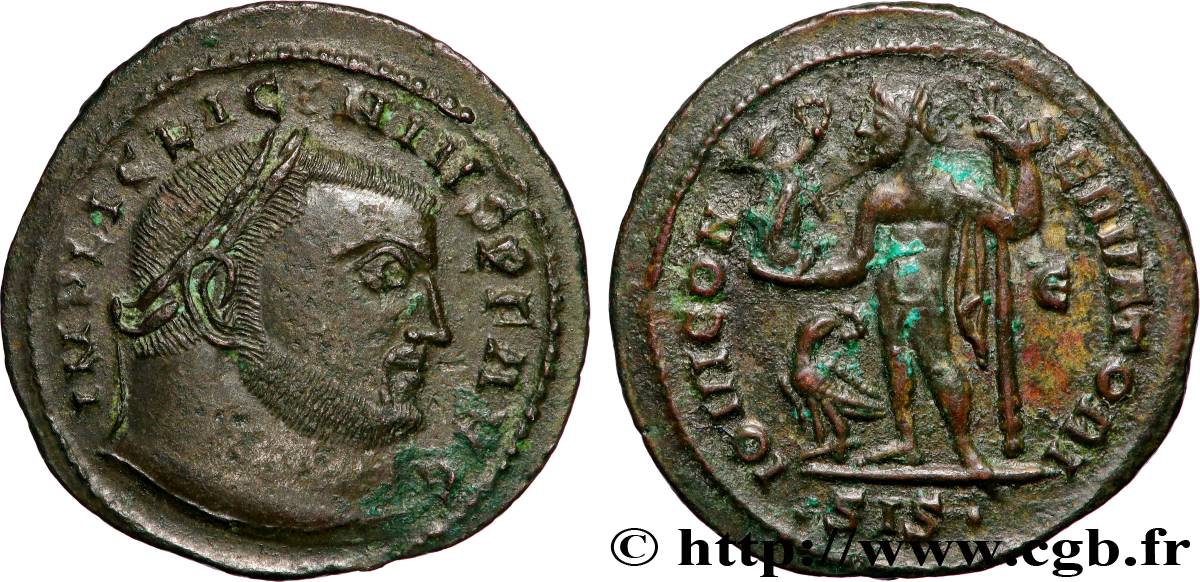 LICINIUS I Follis ou nummus AU