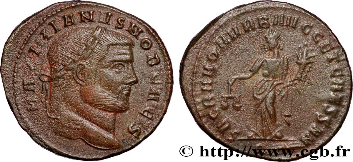 GALERIUS Follis AU