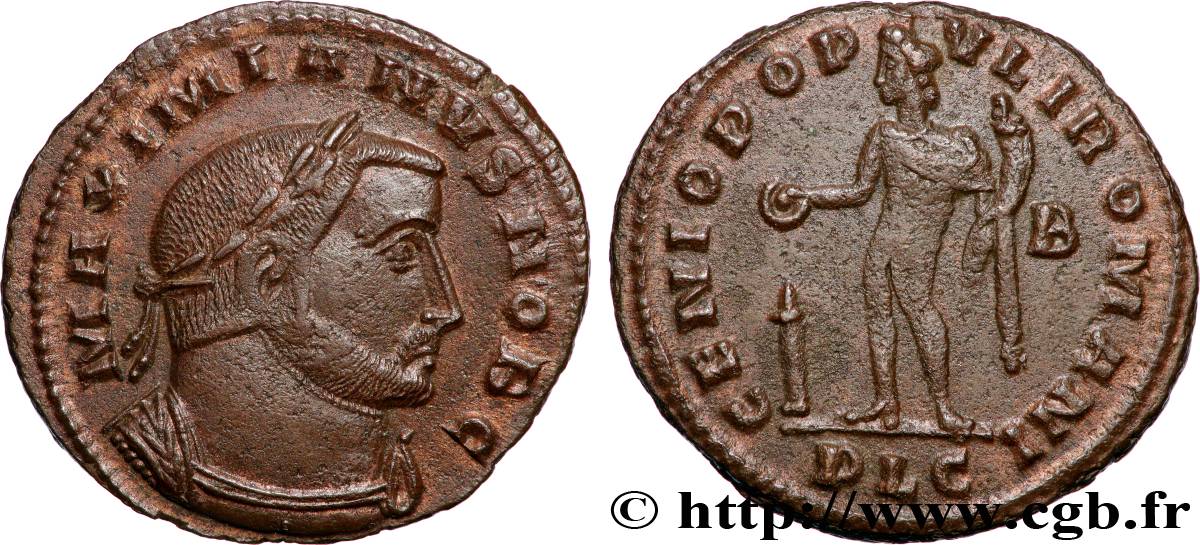 GALERIUS Follis ou nummus AU