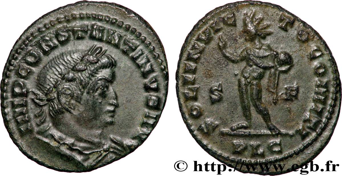 CONSTANTINE I THE GREAT Follis ou nummus AU