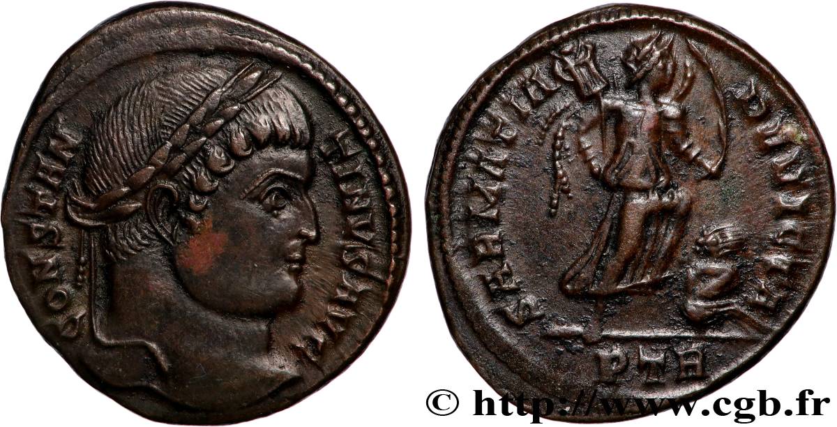 CONSTANTINO I EL MAGNO Centenionalis ou nummus EBC/MBC+