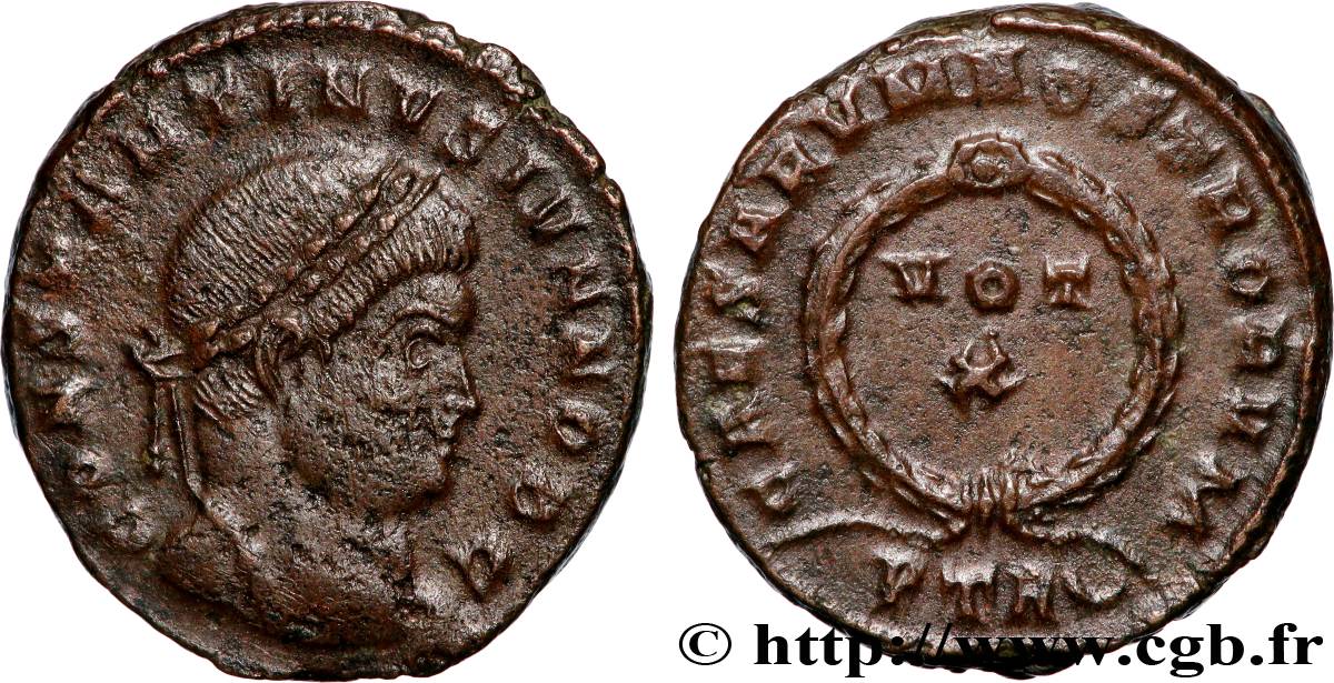 CONSTANTINE II Centenionalis ou nummus AU/AU