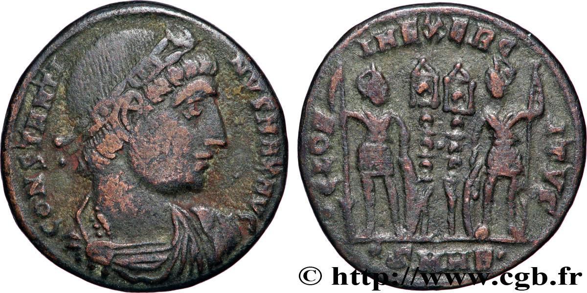 CONSTANTINE I THE GREAT Centenionalis ou nummus XF