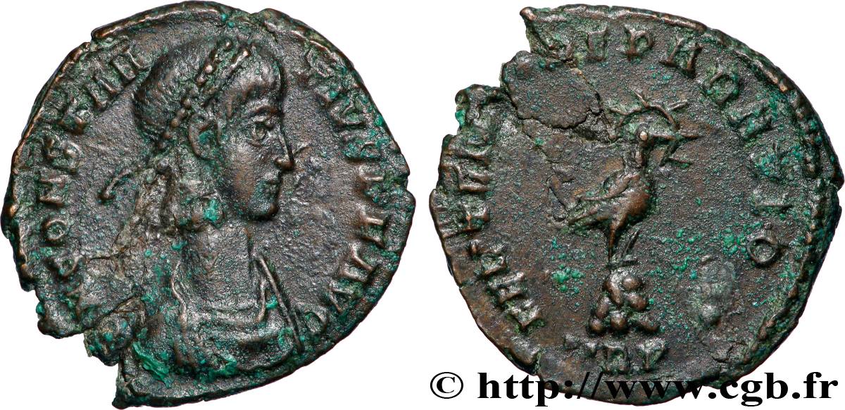 CONSTANCE II Demi-maiorina TTB/TTB+