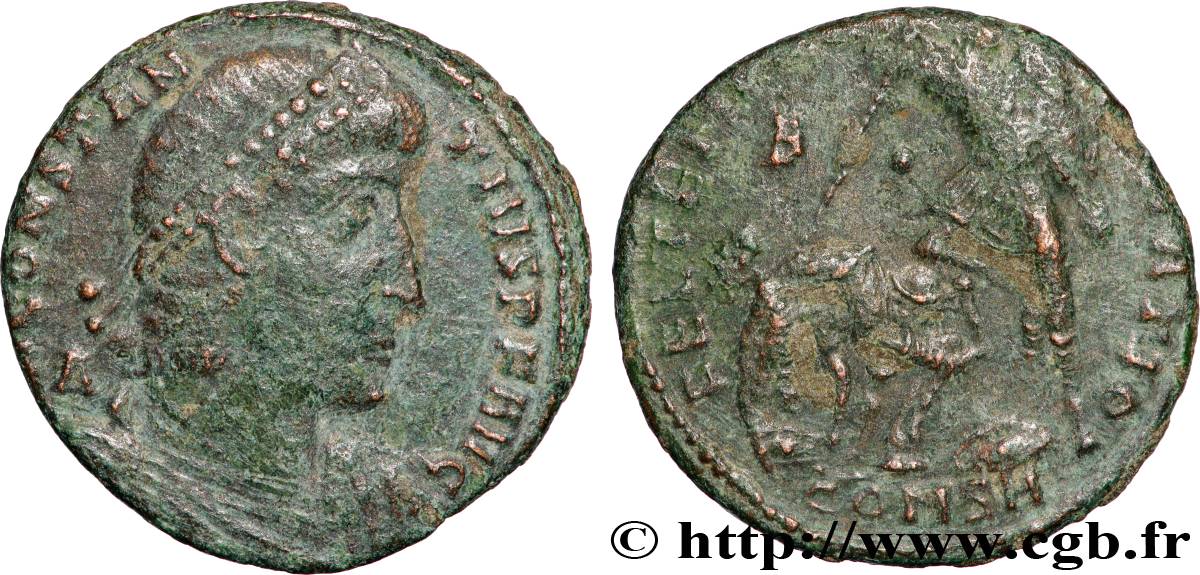 CONSTANTIUS II Maiorina VF