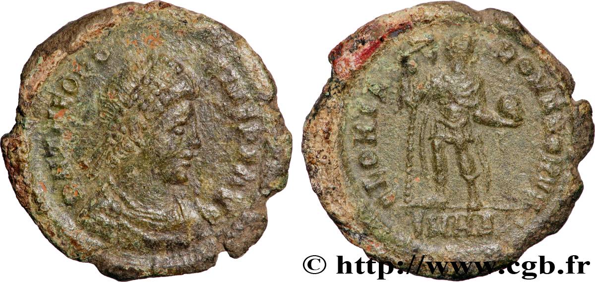 TEODOSIO I Maiorina pecunia, (MB, Æ 2) MBC