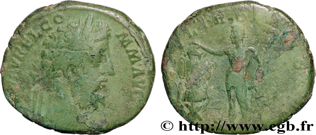 COMMODUS Sesterce VF