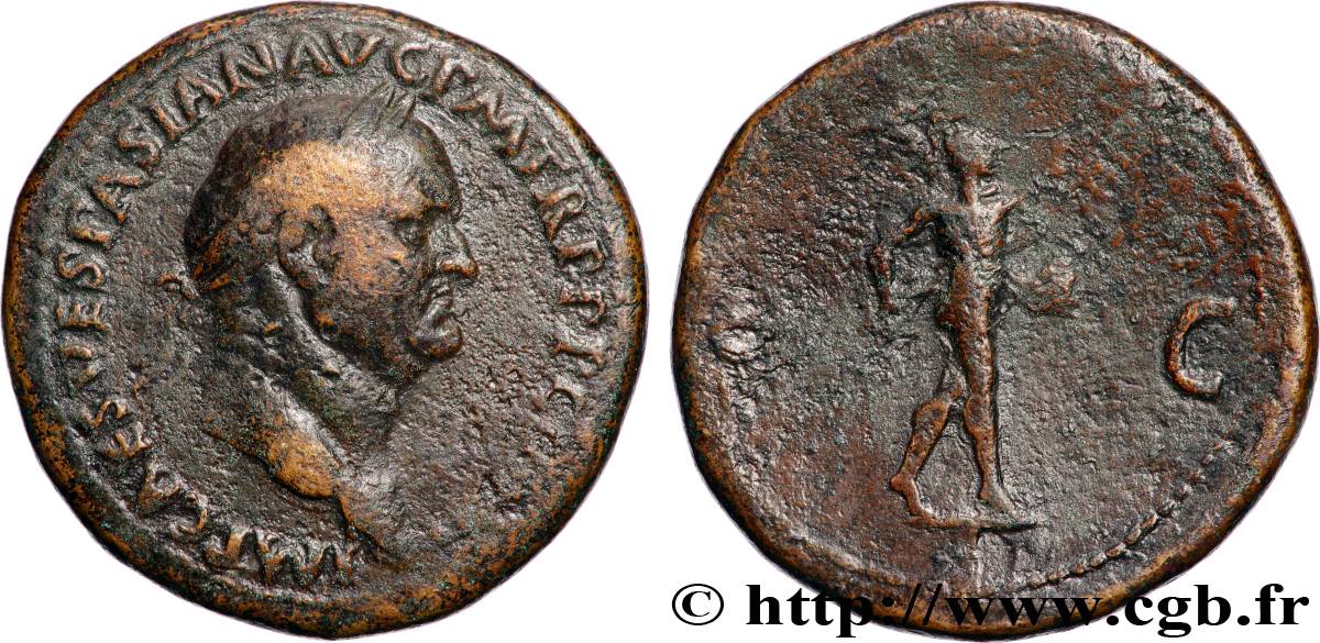 VESPASIEN Sesterce TB+