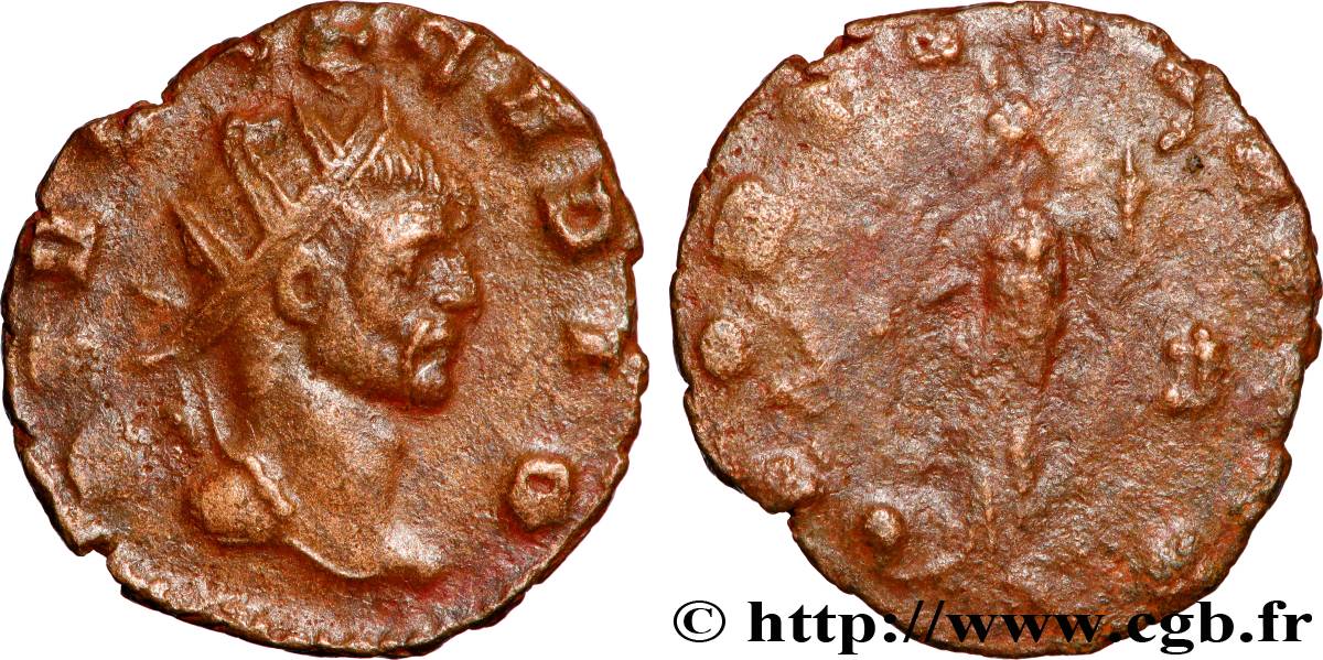 CLAUDIUS II GOTHICUS Antoninien hybride XF/VF