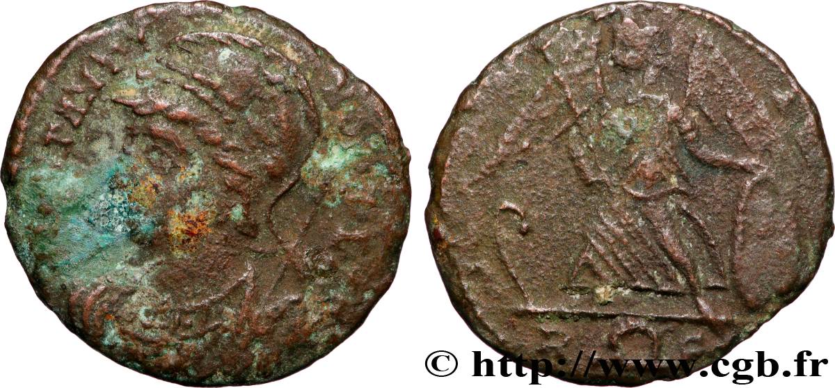 CONSTANTINOPOLIS Centenionalis ou nummus VF