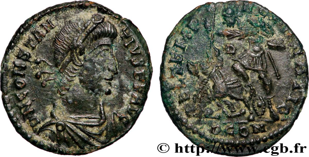 CONSTANTIUS II Maiorina réduite (PB, Æ3) AU