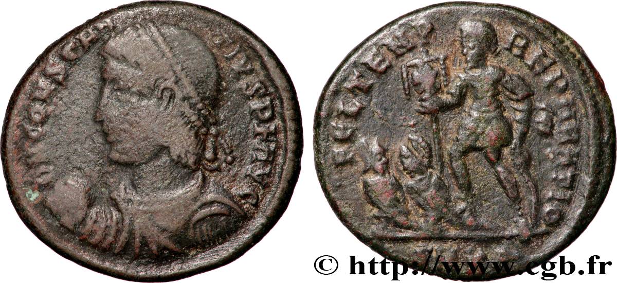 CONSTANTIUS II Maiorina XF/AU