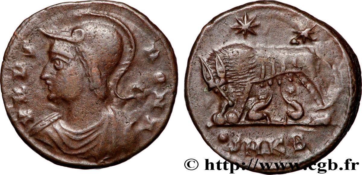 ROME Centenionalis ou nummus TTB/TTB+