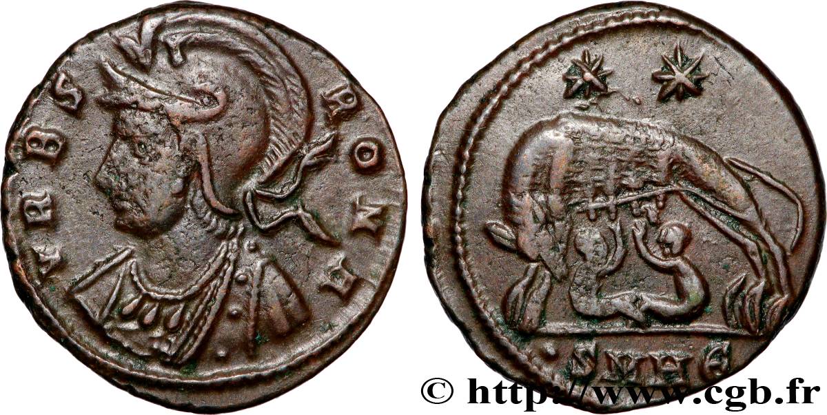 ROMA Centenionalis ou nummus AU