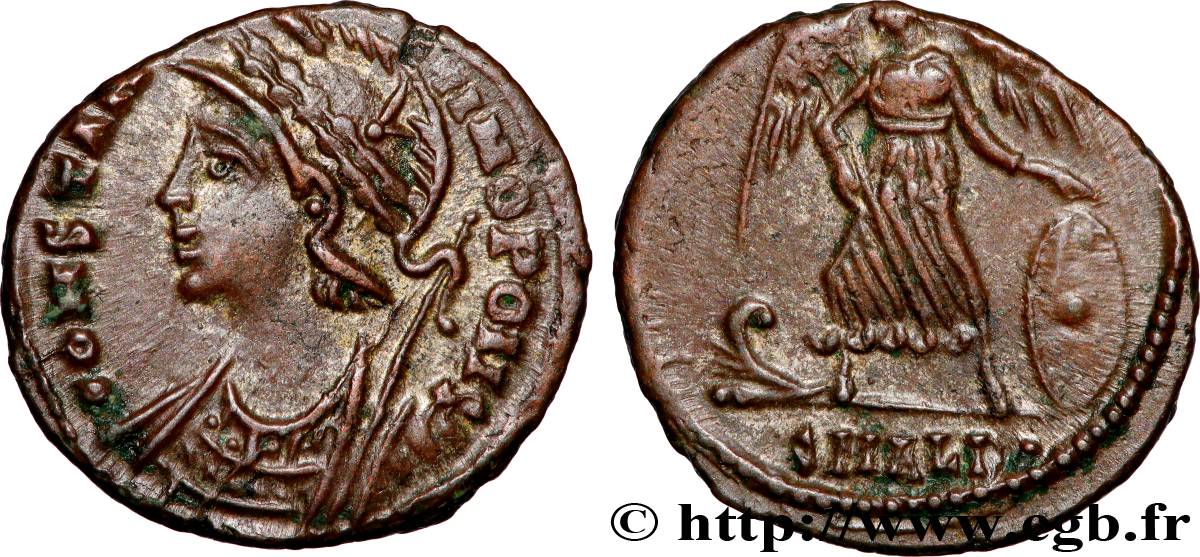 CONSTANTINOPOLIS Centenionalis ou nummus AU