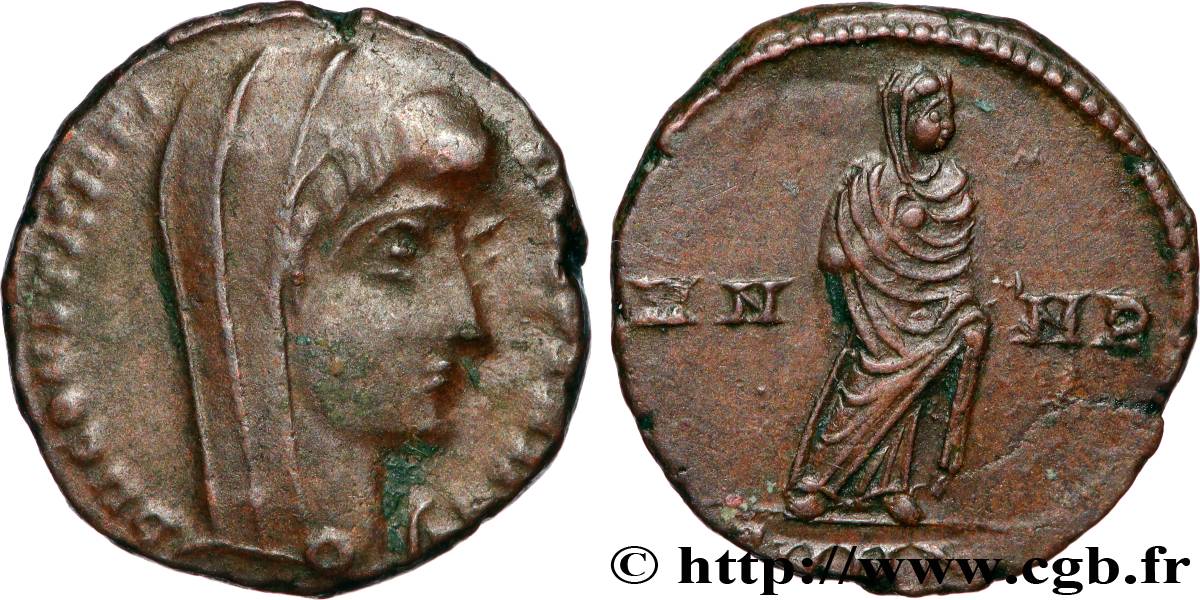 CONSTANTINE I THE GREAT Centenionalis ou nummus AU/AU
