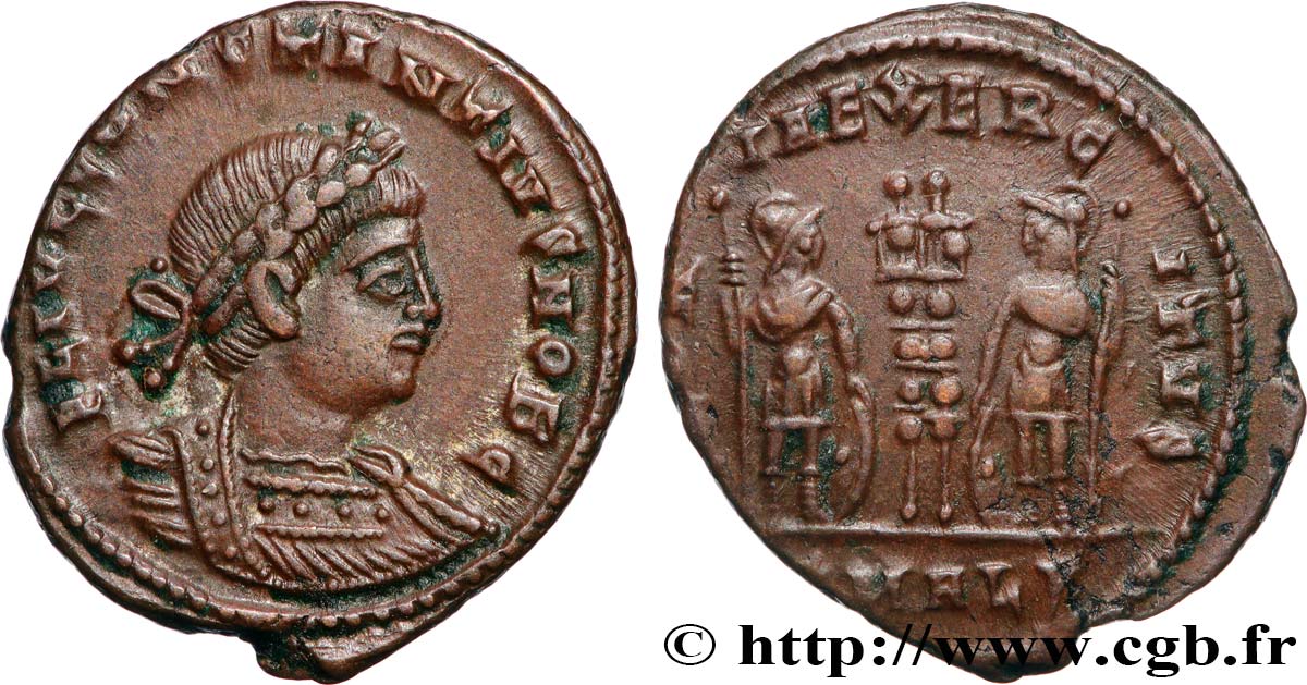 CONSTANTIUS II Centenionalis ou nummus AU/AU